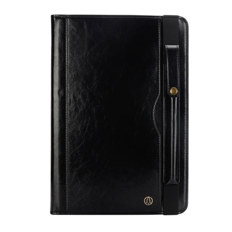 Crazy Horse Texture Horizontal Flip Leather Case for iPad Pro 12.9 (2018), with Card Slots & Pen Slot & Holder & Wallet