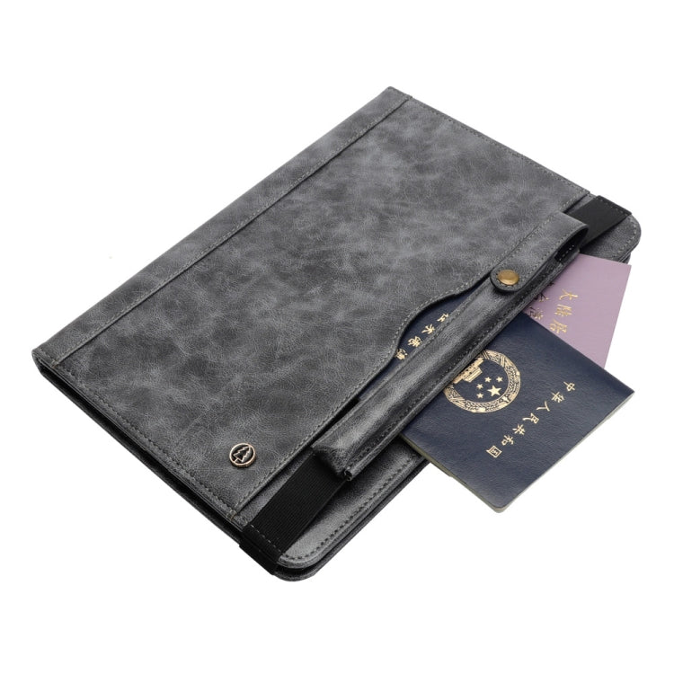 Crazy Horse Texture Horizontal Flip Leather Case for iPad Pro 12.9 (2018), with Card Slots & Pen Slot & Holder & Wallet