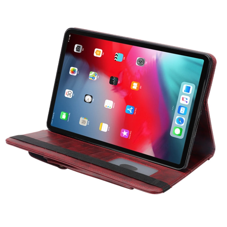 Crazy Horse Texture Horizontal Flip Leather Case for iPad Pro 12.9 (2018), with Card Slots & Pen Slot & Holder & Wallet