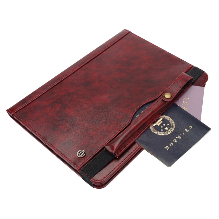Crazy Horse Texture Horizontal Flip Leather Case for iPad Pro 12.9 (2018), with Card Slots & Pen Slot & Holder & Wallet