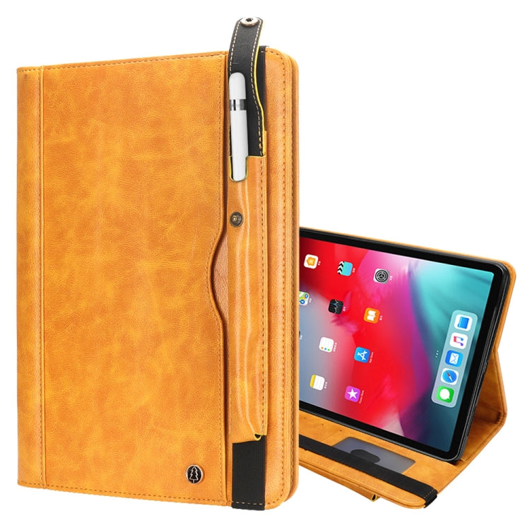 Crazy Horse Texture Horizontal Flip Leather Case for iPad Pro 12.9 (2018), with Card Slots & Pen Slot & Holder & Wallet