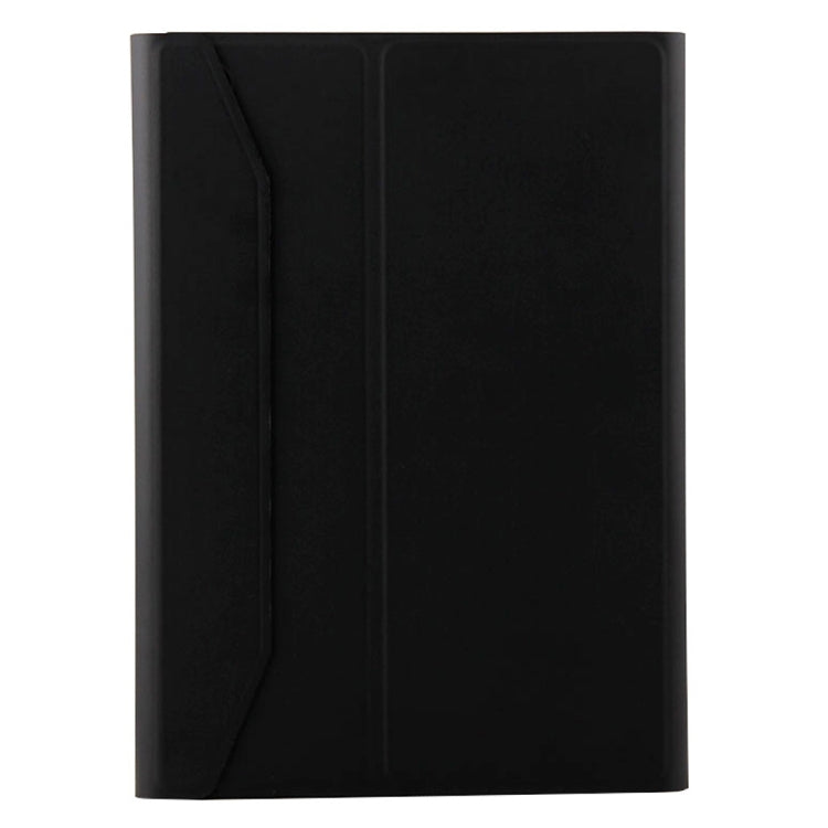 For iPad Air 2 / iPad Air / Pro 9.7 inch / iPad 9.7 (2018) & iPad 9.7 (2017) Detachable Aluminum Alloy Bluetooth Keyboard + Lambskin Texture Leather Tablet Case with Holder