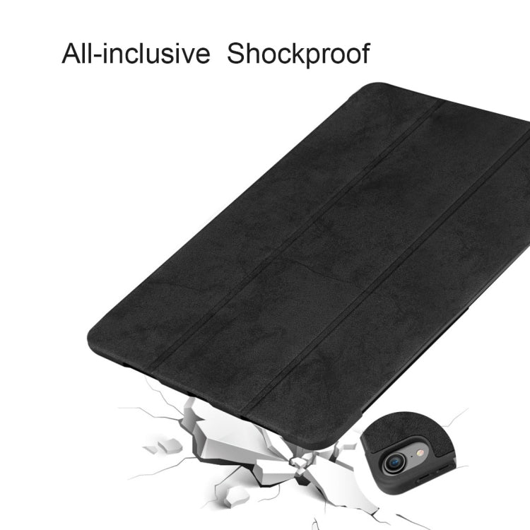 Horizontal Flip Magnetic PU Leather Case for iPad Pro 11 inch (2018), with Three-folding Holder & Sleep / Wake-up Function