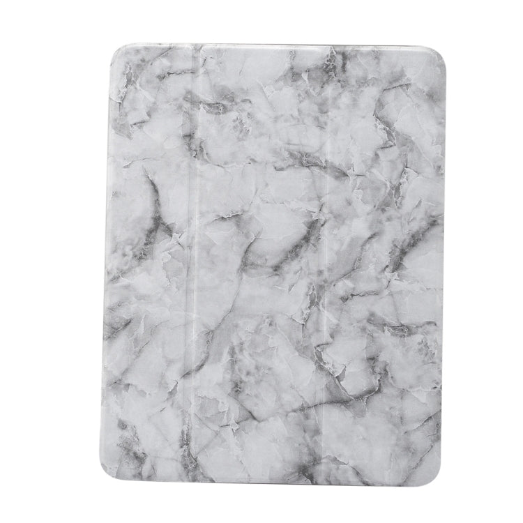 Marble Texture Pattern Horizontal Flip Leather Case for iPad Pro 11 inch (2018) , with Three-folding Holder & Pen Slot & Sleep / Wake-up Function
