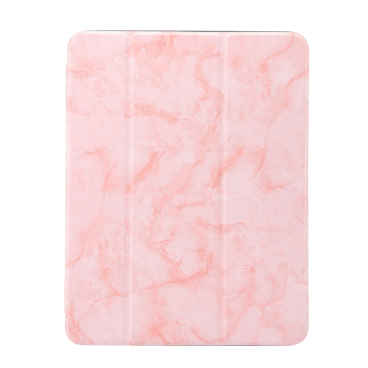 Marble Texture Pattern Horizontal Flip Leather Case for iPad Pro 11 inch (2018) , with Three-folding Holder & Pen Slot & Sleep / Wake-up Function