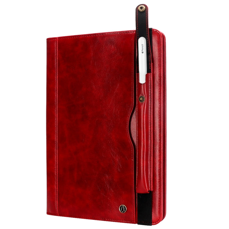 Crazy Horse Texture Horizontal Flip Leather Case for iPad Pro 11 inch (2018), with Card Slots & Pen Slot & Holder & Wallet