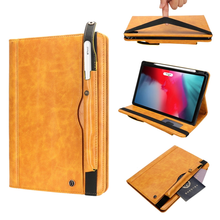 Crazy Horse Texture Horizontal Flip Leather Case for iPad Pro 11 inch (2018), with Card Slots & Pen Slot & Holder & Wallet
