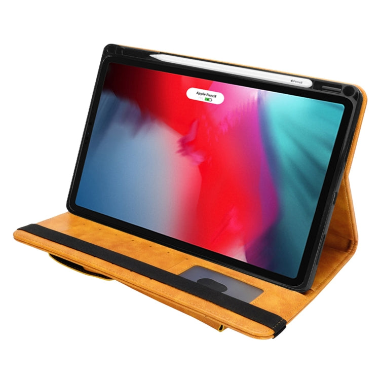 Crazy Horse Texture Horizontal Flip Leather Case for iPad Pro 11 inch (2018), with Card Slots & Pen Slot & Holder & Wallet