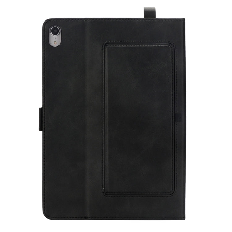 Horizontal Flip Double Holder Leather Case for iPad Pro 12.9 inch (2018), with Card Slots & Photo Frame & Pen Slot