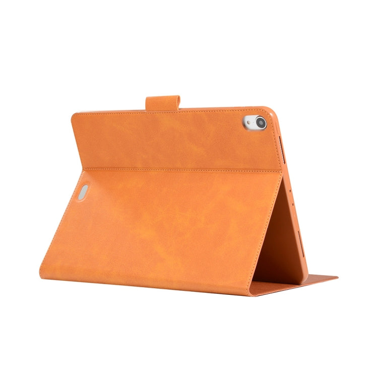 Pressed Texture Ultra-thin Horizontal Flip Leather Case for iPad Pro 11 inch 2018, with Holder & Card Slots & Pen Slot