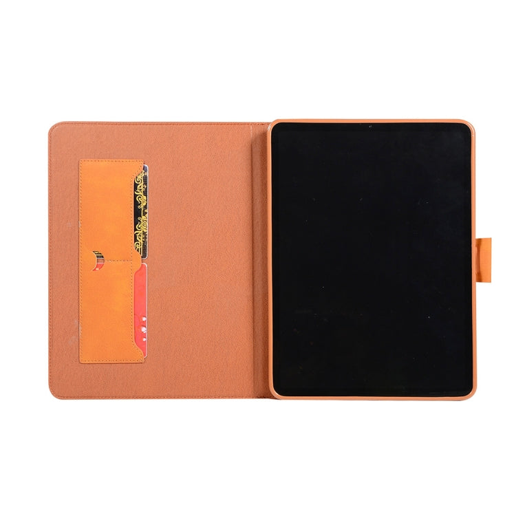 Pressed Texture Ultra-thin Horizontal Flip Leather Case for iPad Pro 11 inch 2018, with Holder & Card Slots & Pen Slot