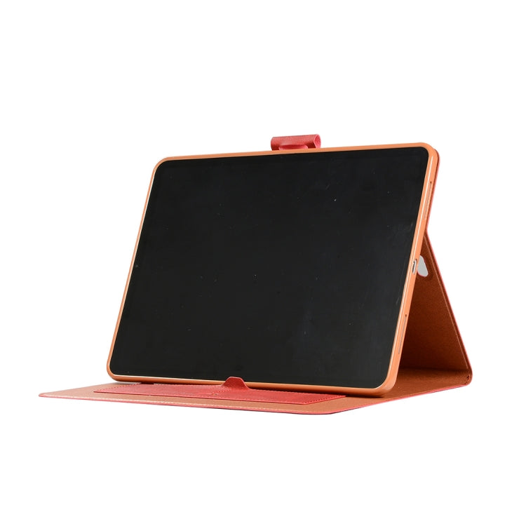 Pressed Texture Ultra-thin Horizontal Flip Leather Case for iPad Pro 11 inch 2018, with Holder & Card Slots & Pen Slot