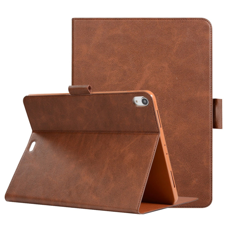 Pressed Texture Ultra-thin Horizontal Flip Leather Case for iPad Pro 11 inch 2018, with Holder & Card Slots & Pen Slot