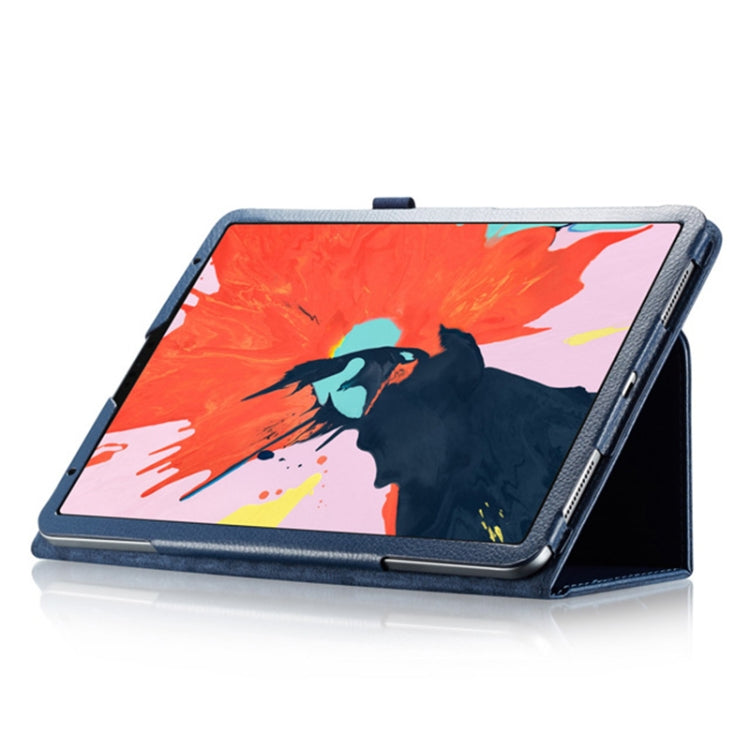 Litchi Texture Horizontal Flip Leather Case for iPad Pro 11 inch 2018, with Holder & Sleep / Wake-up Function