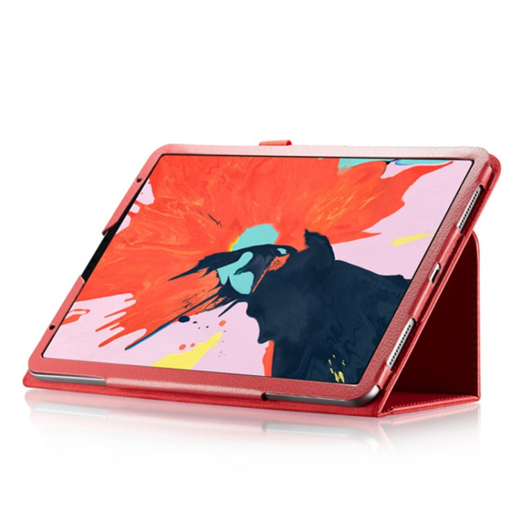 Litchi Texture Horizontal Flip Leather Case for iPad Pro 11 inch 2018, with Holder & Sleep / Wake-up Function