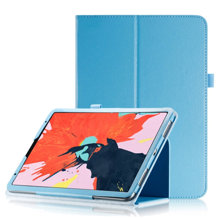 Litchi Texture Horizontal Flip Leather Case for iPad Pro 11 inch 2018, with Holder & Sleep / Wake-up Function