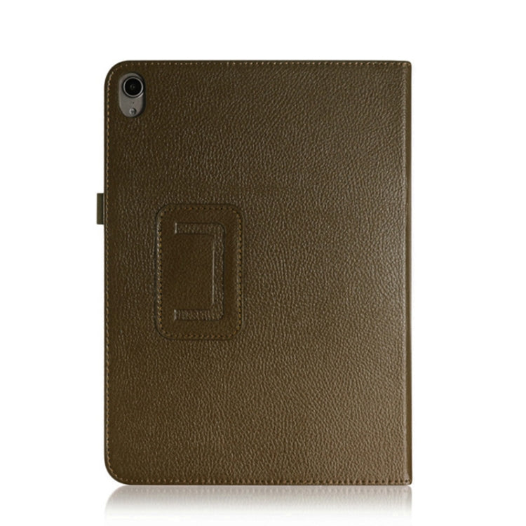 Litchi Texture Horizontal Flip Leather Case for iPad Pro 11 inch 2018, with Holder & Sleep / Wake-up Function