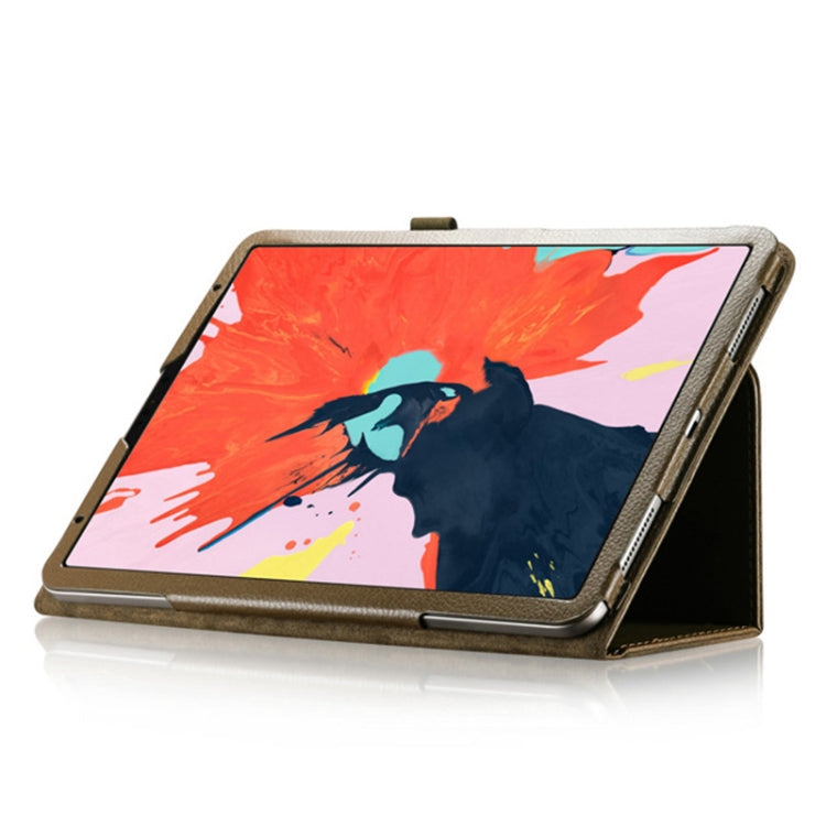 Litchi Texture Horizontal Flip Leather Case for iPad Pro 11 inch 2018, with Holder & Sleep / Wake-up Function