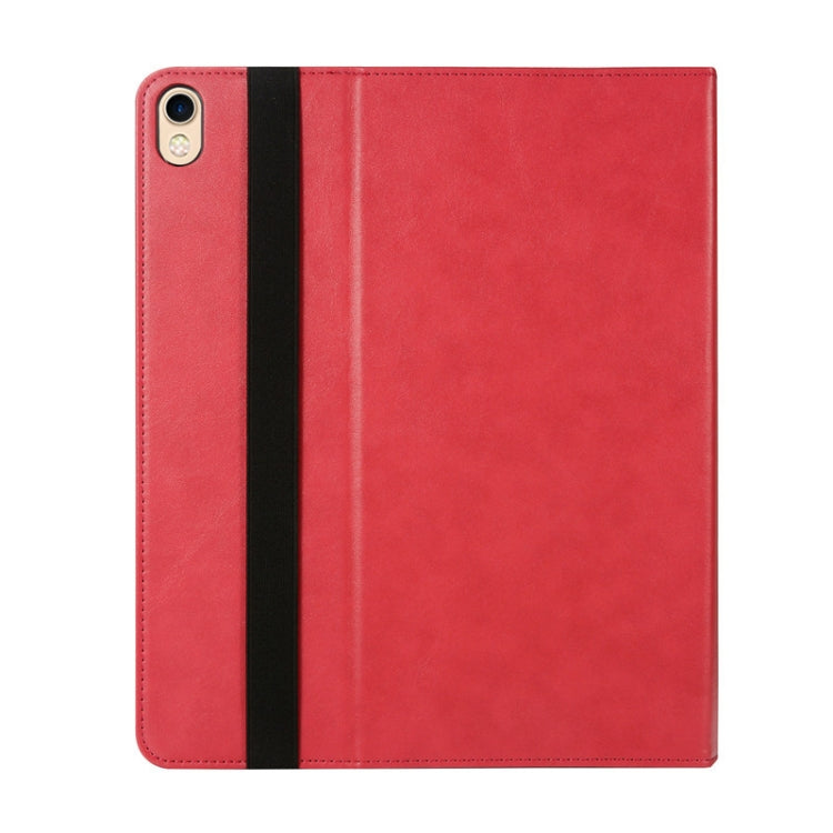 Horizontal Flip PU Leather Case for iPad Pro 12.9 inch 2018, with Holder & Card Slots & Pen Slot & Hand Strap