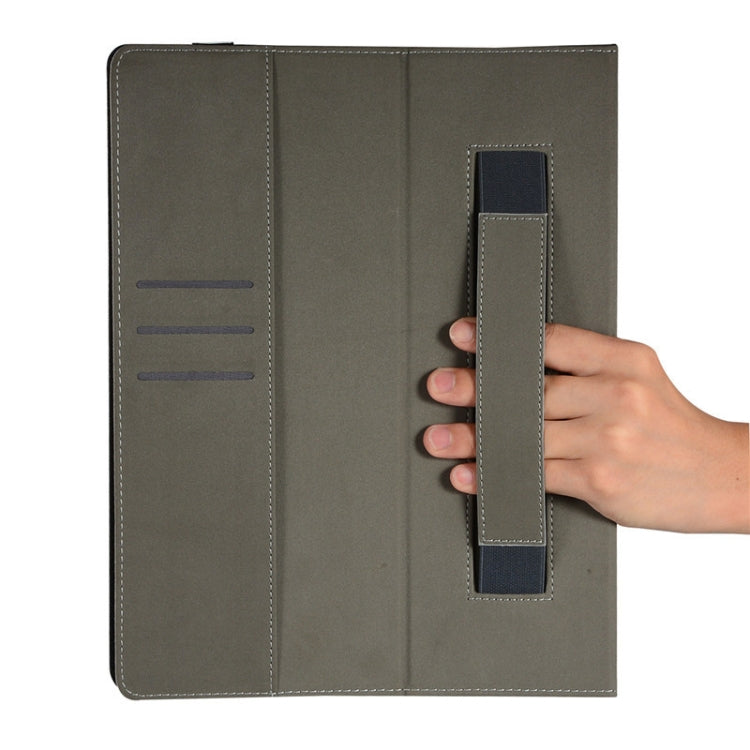 Horizontal Flip PU Leather Case for iPad Pro 12.9 inch 2018, with Holder & Card Slots & Pen Slot & Hand Strap