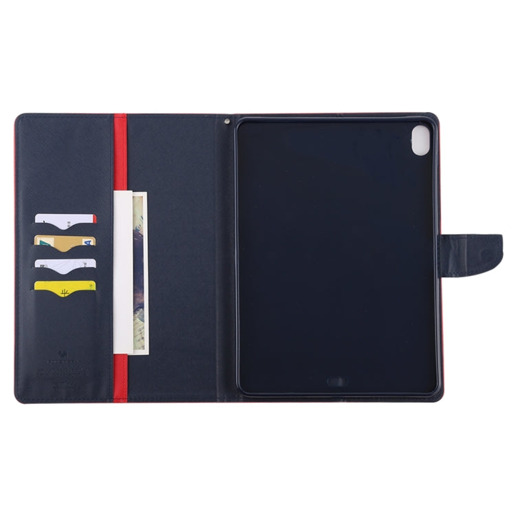 GOOSPERY FANCY DIARY Horizontal Flip Leather Case for iPad Pro 11 inch, with Holder & Card Slots & Wallet