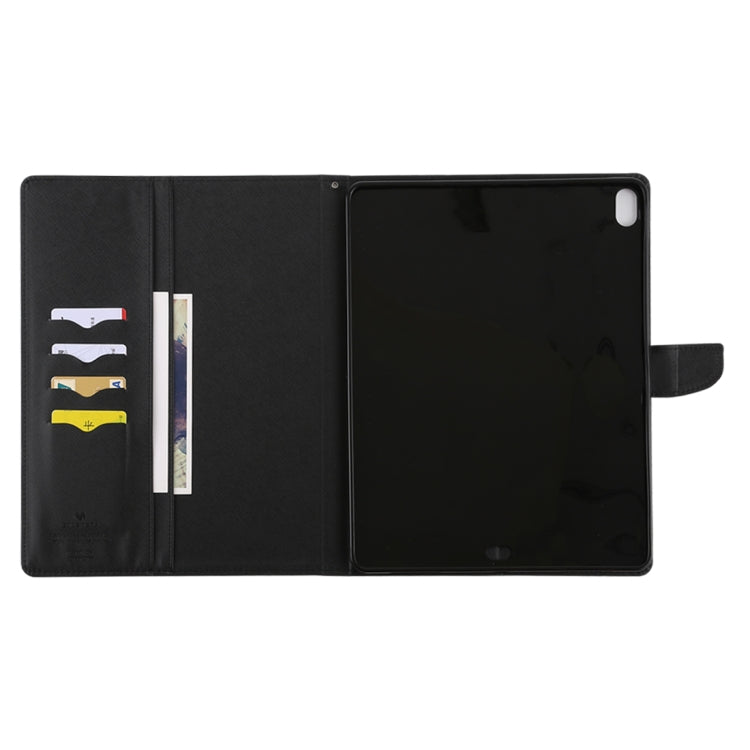 GOOSPERY FANCY DIARY Horizontal Flip Leather Case for iPad Pro 12.9 inch (2018), with Holder & Card Slots & Wallet