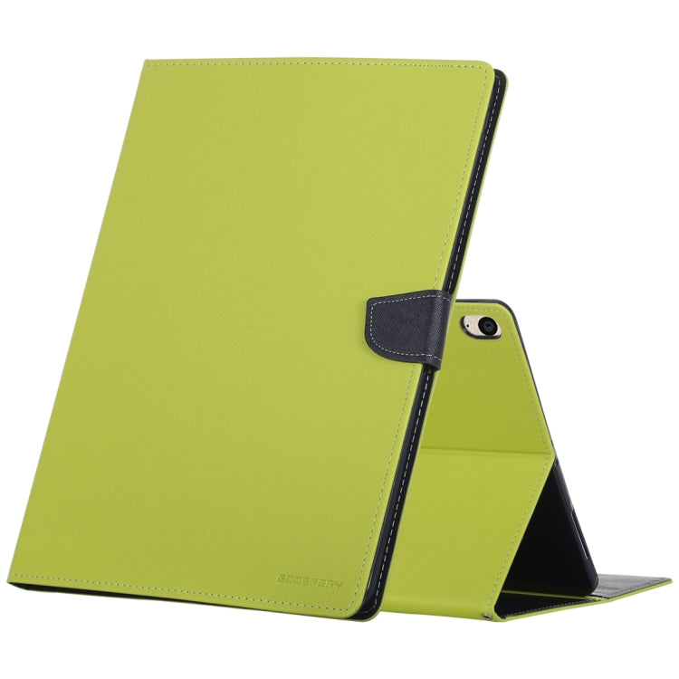 GOOSPERY FANCY DIARY Horizontal Flip Leather Case for iPad Pro 12.9 inch (2018), with Holder & Card Slots & Wallet