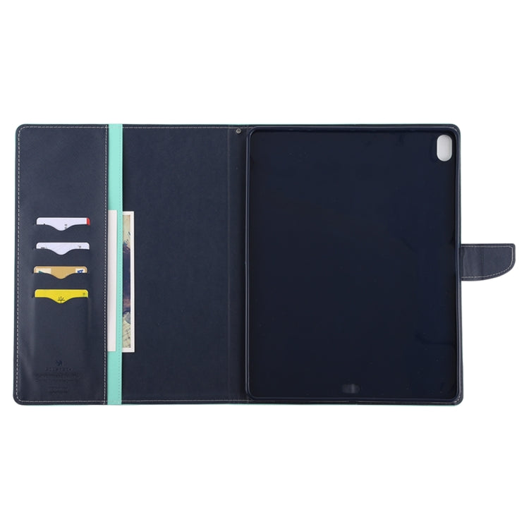 GOOSPERY FANCY DIARY Horizontal Flip Leather Case for iPad Pro 12.9 inch (2018), with Holder & Card Slots & Wallet
