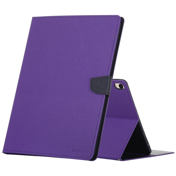 GOOSPERY FANCY DIARY Horizontal Flip Leather Case for iPad Pro 12.9 inch (2018), with Holder & Card Slots & Wallet