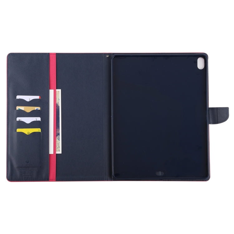 GOOSPERY FANCY DIARY Horizontal Flip Leather Case for iPad Pro 12.9 inch (2018), with Holder & Card Slots & Wallet