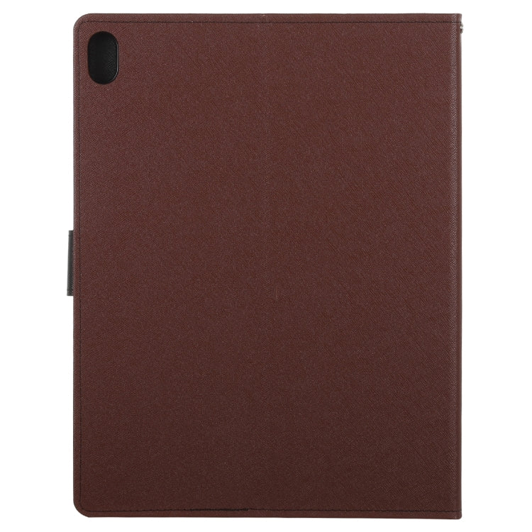 GOOSPERY FANCY DIARY Horizontal Flip Leather Case for iPad Pro 12.9 inch (2018), with Holder & Card Slots & Wallet