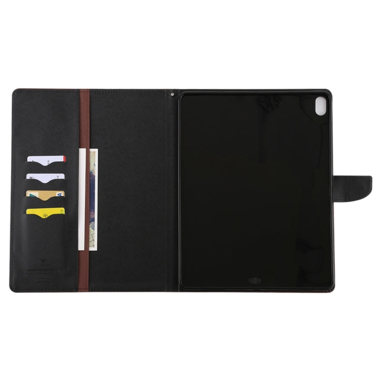 GOOSPERY FANCY DIARY Horizontal Flip Leather Case for iPad Pro 12.9 inch (2018), with Holder & Card Slots & Wallet