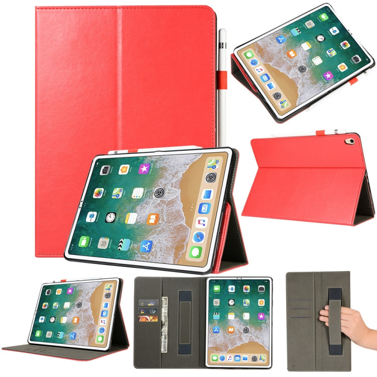 Top-grain Leather Protective Case for iPad Pro 11 inch (2018), with Holder & Card Slots & Wallet