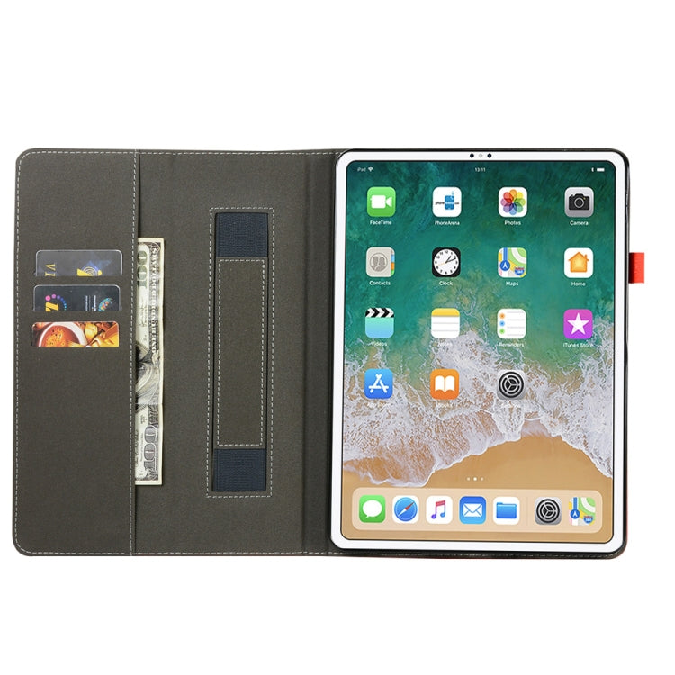 Top-grain Leather Protective Case for iPad Pro 11 inch (2018), with Holder & Card Slots & Wallet