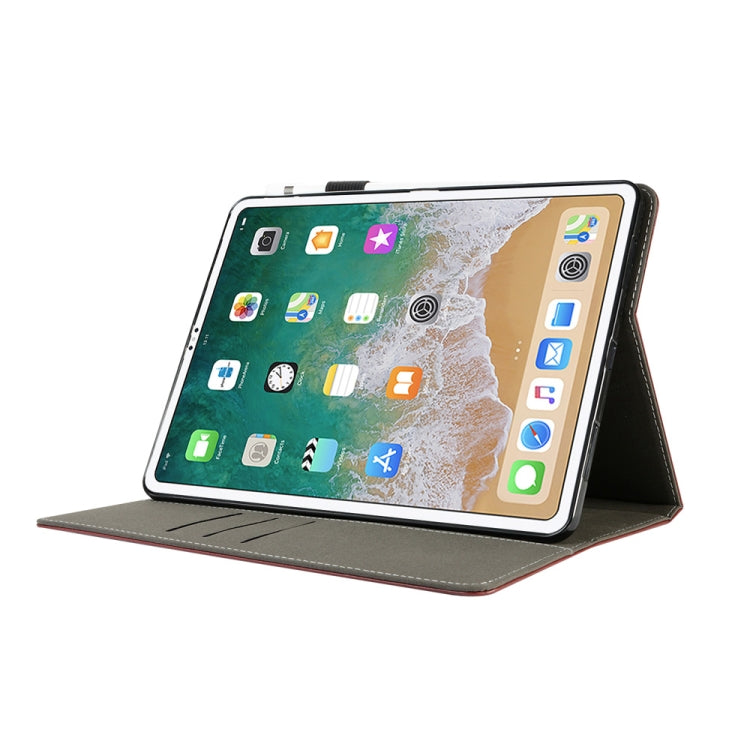 Top-grain Leather Protective Case for iPad Pro 11 inch (2018), with Holder & Card Slots & Wallet
