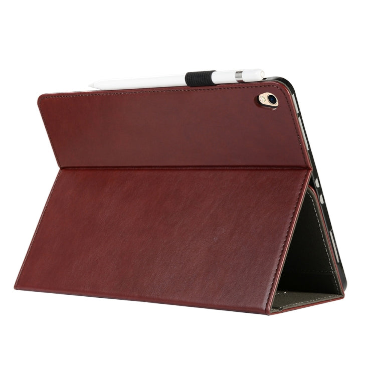Top-grain Leather Protective Case for iPad Pro 11 inch (2018), with Holder & Card Slots & Wallet