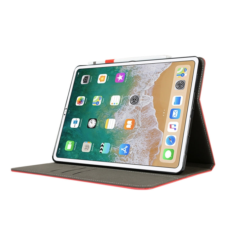 Top-grain Leather Protective Case for iPad Pro 12.9 inch (2018), with Holder & Card Slots & Wallet
