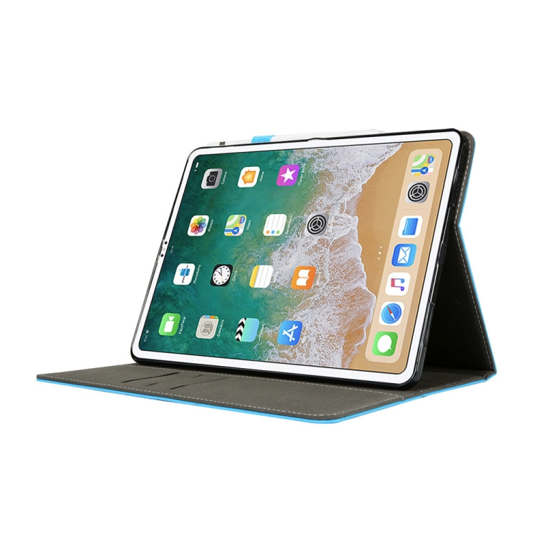 Top-grain Leather Protective Case for iPad Pro 12.9 inch (2018), with Holder & Card Slots & Wallet