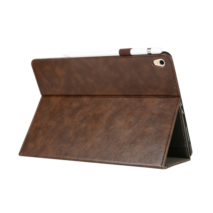 Top-grain Leather Protective Case for iPad Pro 12.9 inch (2018), with Holder & Card Slots & Wallet