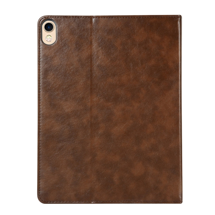 Top-grain Leather Protective Case for iPad Pro 11 inch (2018), with Pen Slot & Holder & Card Slots & Wallet