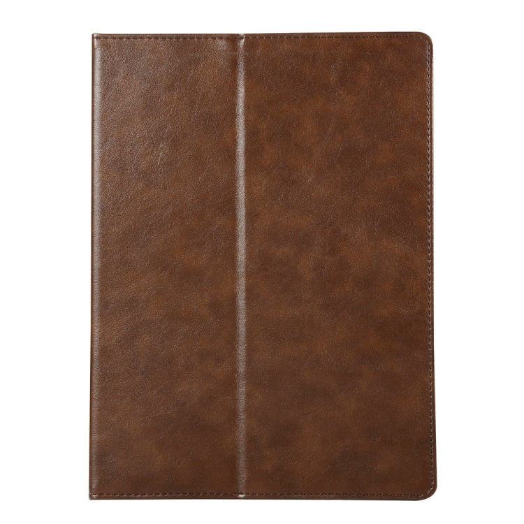 Top-grain Leather Protective Case for iPad Pro 12.9 inch (2018), with Pen Slot & Holder & Card Slots & Wallet