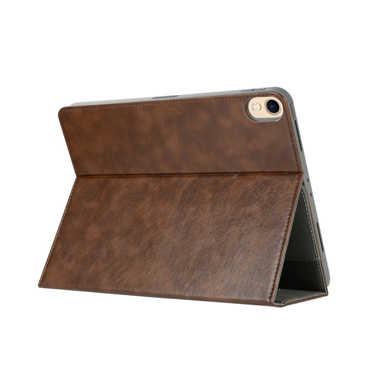 Top-grain Leather Protective Case for iPad Pro 12.9 inch (2018), with Pen Slot & Holder & Card Slots & Wallet