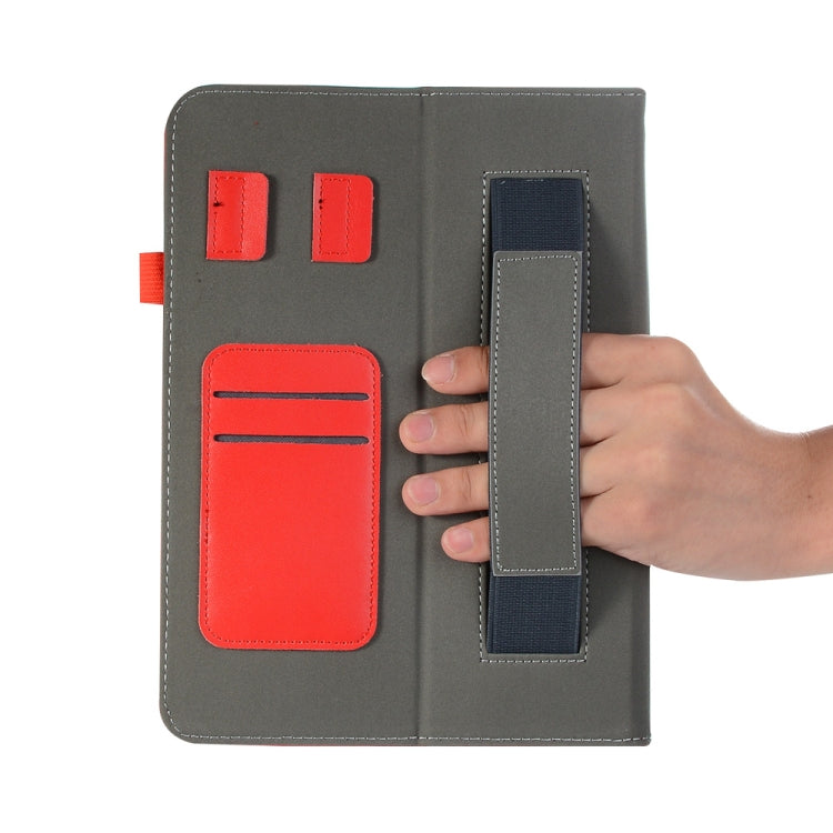 Genuine Leather Protective Case for iPad Pro 11 inch (2018), with Holder & Card Slots(Red)