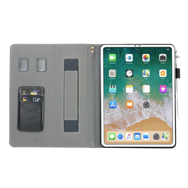 Genuine Leather Protective Case for iPad Pro 12.9 inch (2018), with Holder & Card Slots