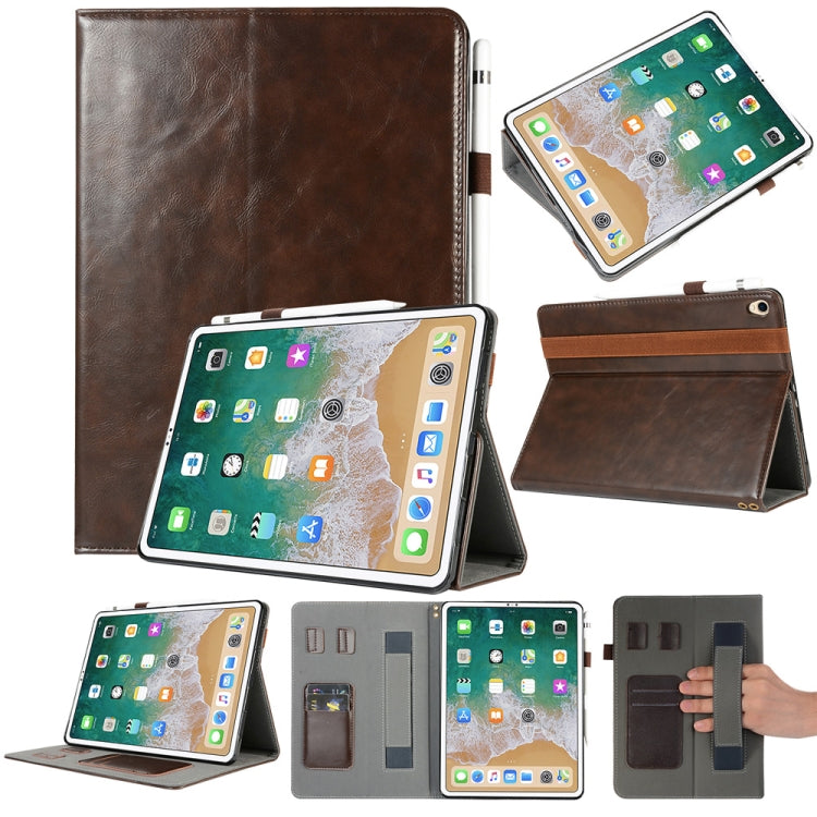 Genuine Leather Protective Case for iPad Pro 12.9 inch (2018), with Holder & Card Slots