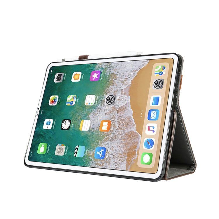 Genuine Leather Protective Case for iPad Pro 12.9 inch (2018), with Holder & Card Slots