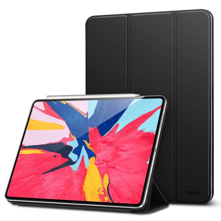 Yippee Magnetic Series Horizontal Flip Leather Case for iPad Pro 11 inch (2018), with Holder & Sleep / Wake-up Function(Black)
