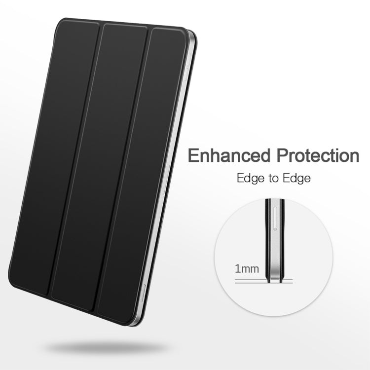 Yippee Magnetic Series Horizontal Flip Leather Case for iPad Pro 11 inch (2018), with Holder & Sleep / Wake-up Function(Black)