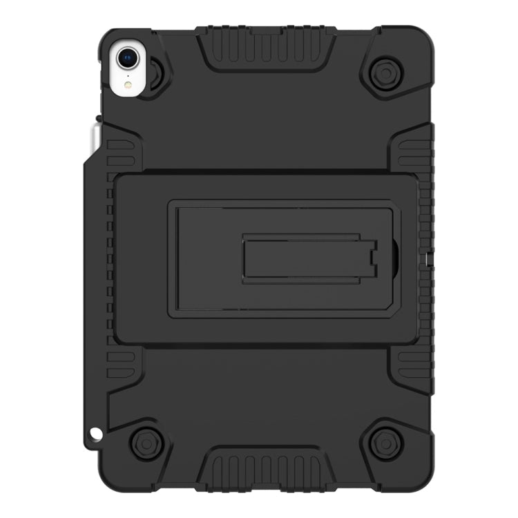 Full Coverage Silicone Shockproof Case for iPad Pro 11 inch (2018), with Adjustable Holder