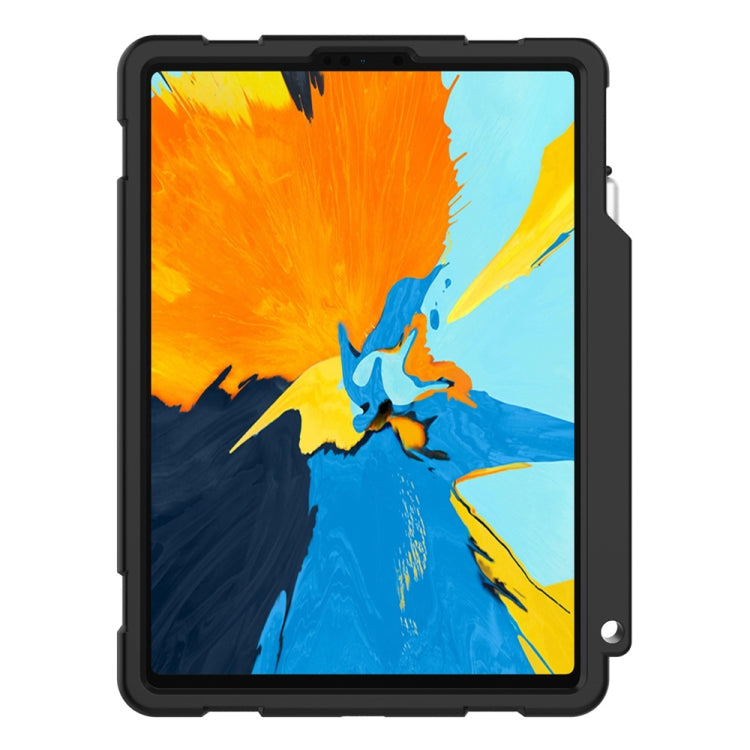Full Coverage Silicone Shockproof Case for iPad Pro 11 inch (2018), with Adjustable Holder